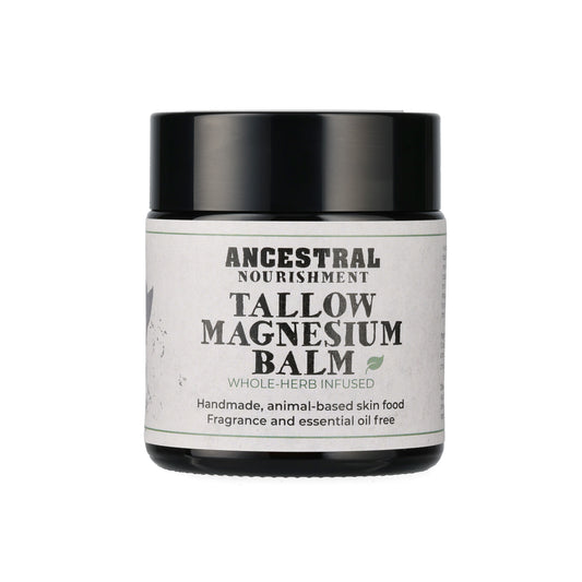 Tallow Magnesium Balm Whole-Herb Infused