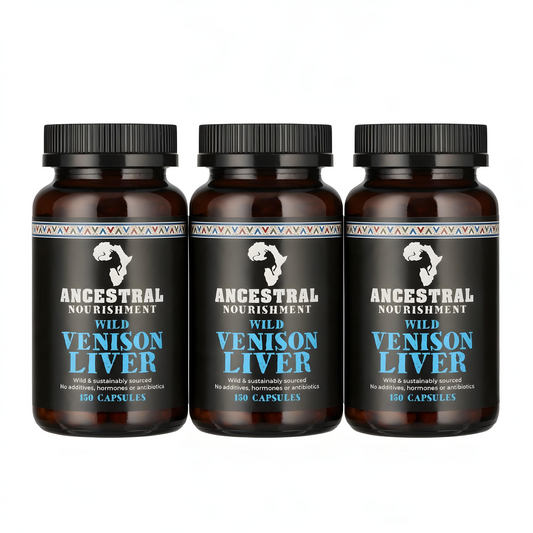 Wild Venison Liver - 3 Pack